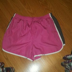 Pink Gym Shorts